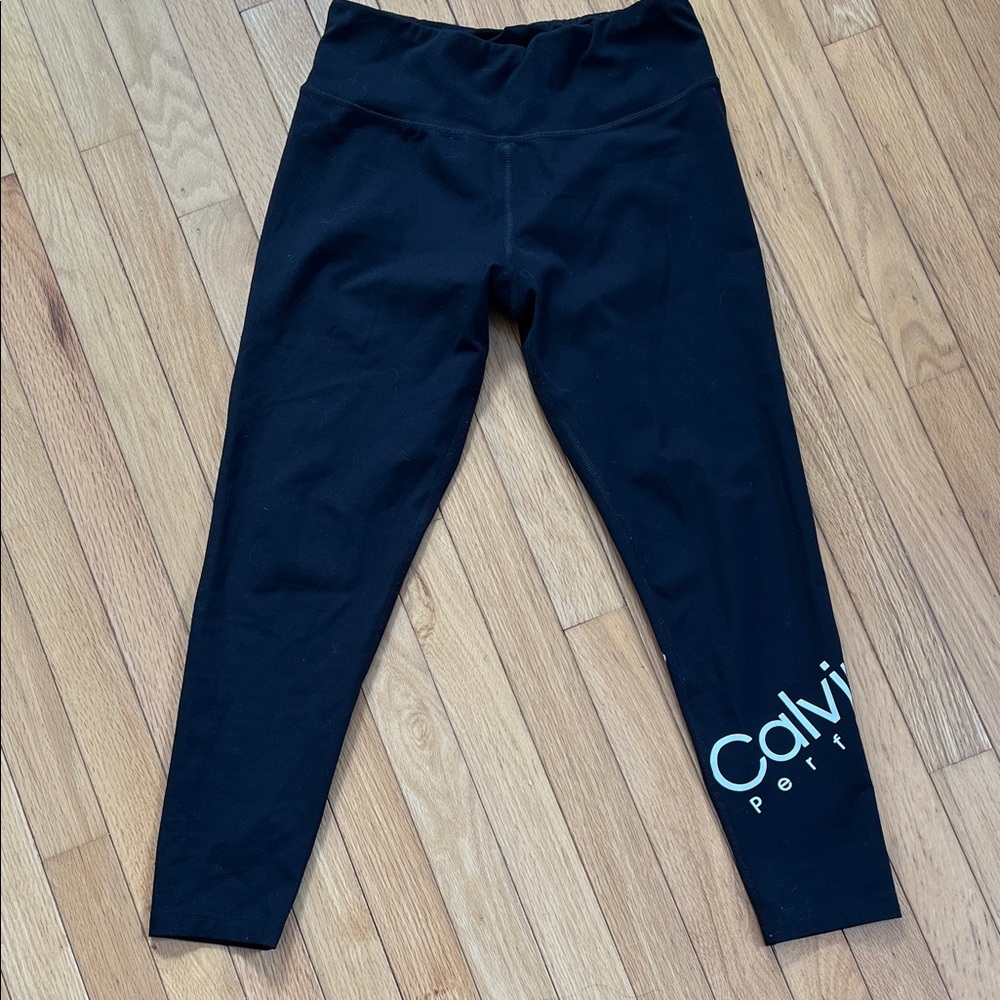 Calvin Klein Black Performance Leggings